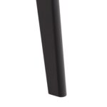 Söögilaud ROXBY D120xH76cm, must - Pilt 5