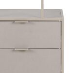 Riiul SEAFORD 77x35xH185cm, sahtlitega, hall - Pilt 5