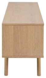 TV-laud MARTE 160x40xH55cm, hele tamm - Pilt 3