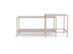 Diivanilauad 2tk SEAFORD 90x45xH45cm, 50x50xH50cm, hall - Pilt 2