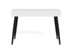 Kirjutuslaud NEPTUN 110x50xH77cm, valge/must - Pilt 6