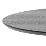 Söögilaud IBIZA D80xH75cm, must - Pilt 3