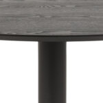 Söögilaud IBIZA D110xH74cm, must - Pilt 4