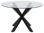 Söögilaud HEAVEN D119xH75,5cm, läbipaistev - Pilt 2