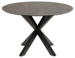 Söögilaud HEAVEN D119xH75,5cm, must - Pilt 2