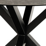 Söögilaud HEAVEN D119xH75,5cm, must - Pilt 4