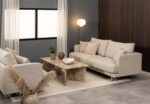 Diivanilaud VEGA 140x70xH42cm, beež - Pilt 6