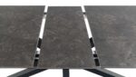Söögilaud HEAVEN 200/240x100xH76cm, must - Pilt 3