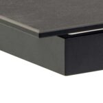 Söögilaud HEAVEN 200/240x100xH76cm, must - Pilt 5