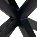 Söögilaud HEAVEN 200/240x100xH76cm, must - Pilt 6