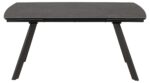 Söögilaud BLACKBURN 160/240x97xH75cm, must - Pilt 2