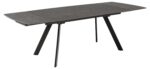 Söögilaud BLACKBURN 160/240x97xH75cm, must - Pilt 3
