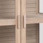 Vitriinkapp LINLEY 80x40xH180cm, beež - Pilt 5