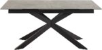 Söögilaud IRWINE 168/210x90xH76cm, must - Pilt 2