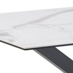 Söögilaud HEAVEN 135x80xH75,5cm, valge - Pilt 3