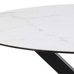 Söögilaud HEAVEN D119xH75,5cm, valge - Pilt 3