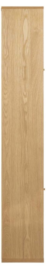 Riiul RANGOON 90x30xH180cm, naturaalne - Pilt 3