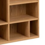 Riiul RANGOON 90x30xH180cm, naturaalne - Pilt 7