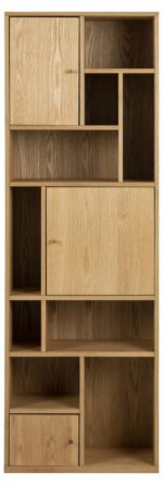Riiul RANGOON 60,5x30xH180cm, naturaalne - Pilt 2