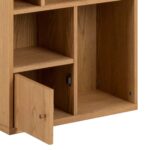 Riiul RANGOON 60,5x30xH180cm, naturaalne - Pilt 6