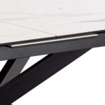 Söögilaud IRWINE 168/210x90xH76cm, valge - Pilt 6