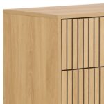 Kummut ALBANY 80,6x40xH100,1cm, naturaalne - Pilt 5