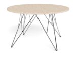 Diivanilaud PRUNUS D80xH46,4cm, beež/kroom - Pilt 2