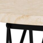 Abilaud PRUNUS D55xH41,4cm, beež/must - Pilt 4