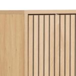 Jalanõudekapp ALBANY 71,6x25xH140,4cm, naturaalne - Pilt 4