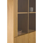 Vitriinkapp JAIPUR 80x40xH180cm, naturaalne - Pilt 6