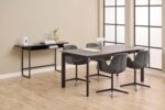 Söögilaud PALERMO 180/240x90xH76cm, must - Pilt 6