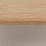 Söögilaud SOLI D120xH75cm, naturaalne/hall - Pilt 4