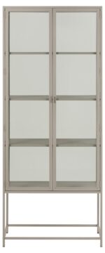 Vitriinkapp SEAFORD 77x35xH185,6cm, hall - Pilt 2