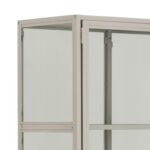 Vitriinkapp SEAFORD 77x35xH185,6cm, hall - Pilt 5
