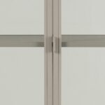 Vitriinkapp SEAFORD 77x35xH185,6cm, hall - Pilt 7