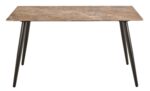 Söögilaud WICKLOW 140x80xH75cm, pruun - Pilt 2
