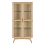 Vitriinkapp MARTE 94x40xH192cm, hele tamm - Pilt 2