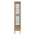 Vitriinkapp MARTE 94x40xH192cm, hele tamm - Pilt 3