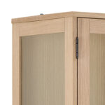 Vitriinkapp MARTE 94x40xH192cm, hele tamm - Pilt 4