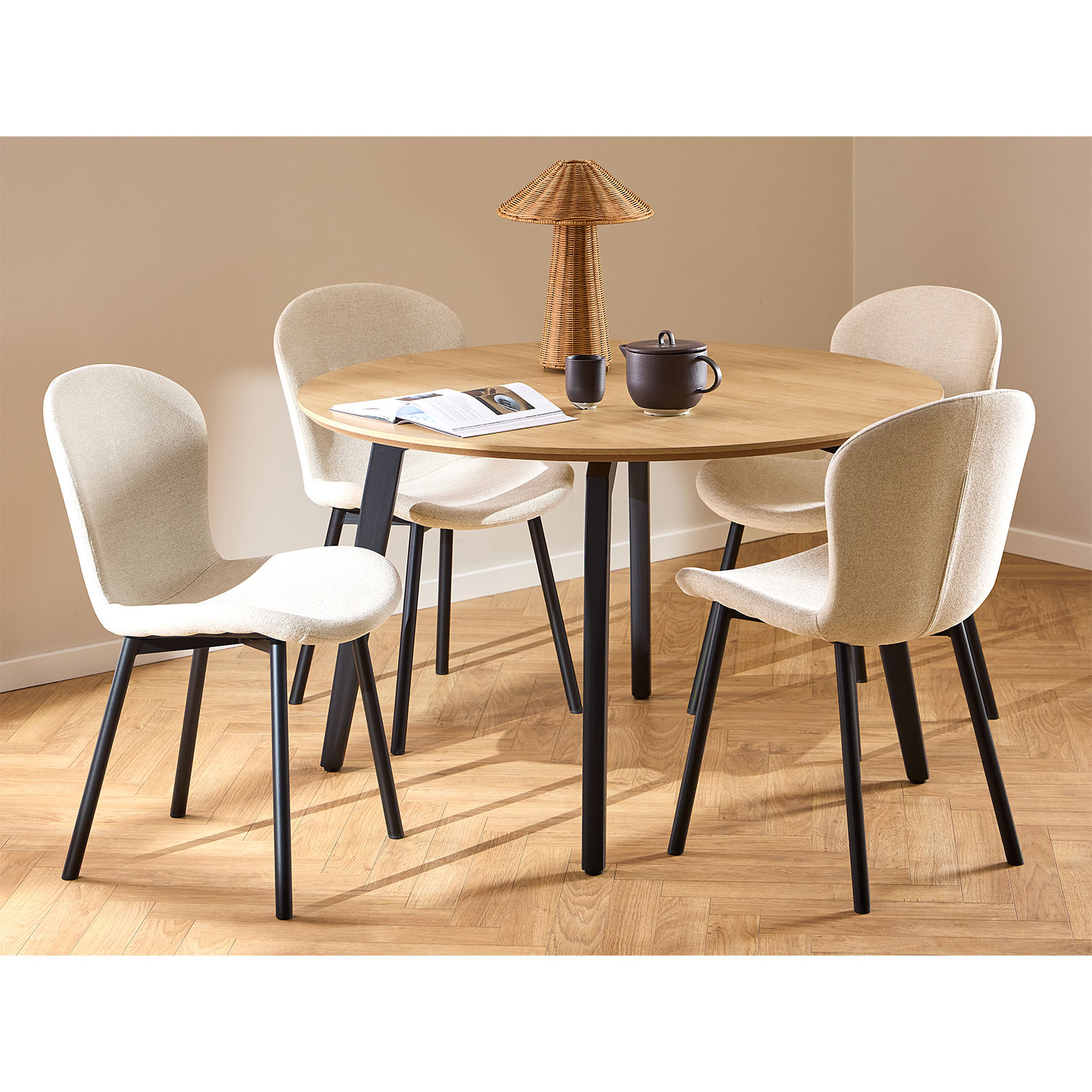 AC25039 Söögilauakomplekt CADIZ D120xH75cm