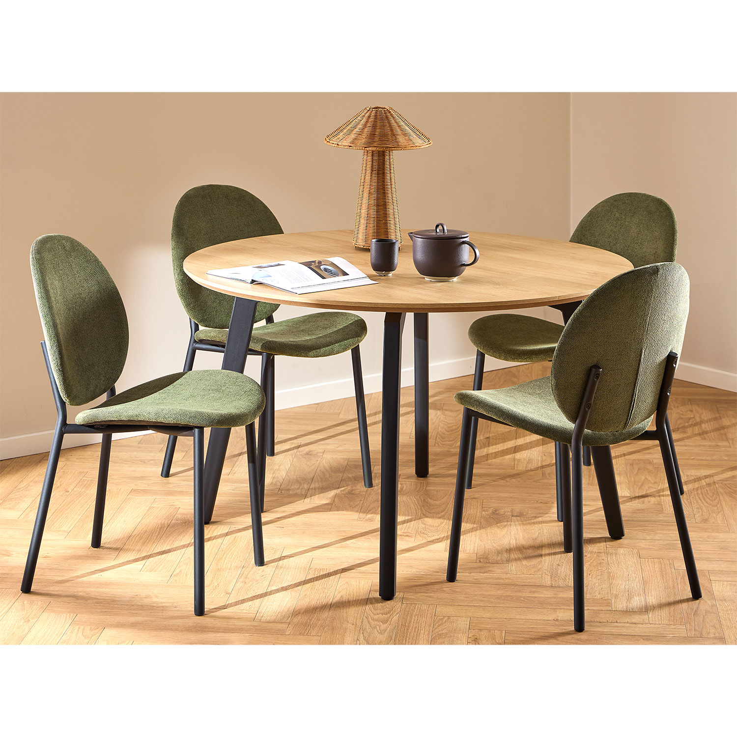 AC25041 Söögilauakomplekt CADIZ D120xH75cm