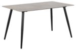 Söögilauakomplekt WICKLOW 140x80xH75cm, tumehall - Pilt 2