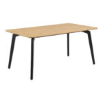 Söögilauakomplekt CADIZ 160x90xH75cm, brändi - Pilt 2