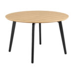 Söögilauakomplekt CADIZ D120xH75cm, tumebeež - Pilt 2