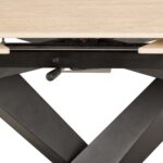 Söögilaud MORELLA 120/180x90xH77cm, beež - Pilt 5