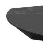 Söögilaud MORELLA 120/180x90xH77cm, must - Pilt 5