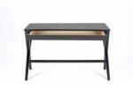 Kirjutuslaud WRITEX 120x60xH75cm, must - Pilt 3