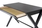 Kirjutuslaud WRITEX 120x60xH75cm, must - Pilt 4