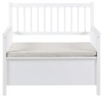 Esikupink ASTER 90x48xH85cm, valge - Pilt 3