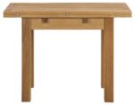 Söögilaud KENLEY 100x45/90xH75cm, tamm - Pilt 3